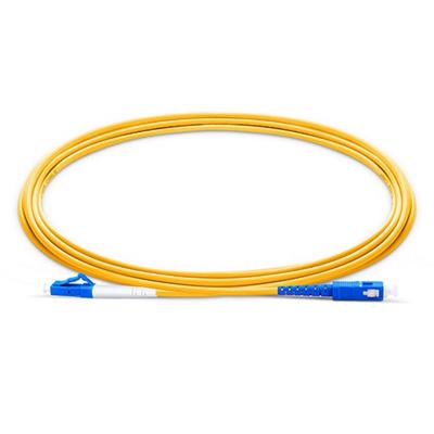 SC  LC PC Single mode Simplex Fiber Optic Patch Cord